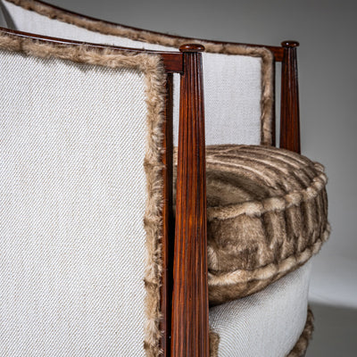 Pair of Art Deco Armchairs, France, circa 1920