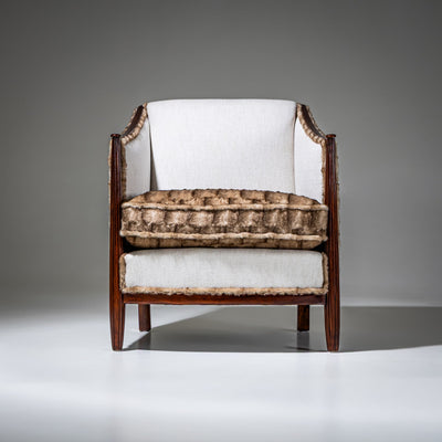 Pair of Art Deco Armchairs, France, circa 1920