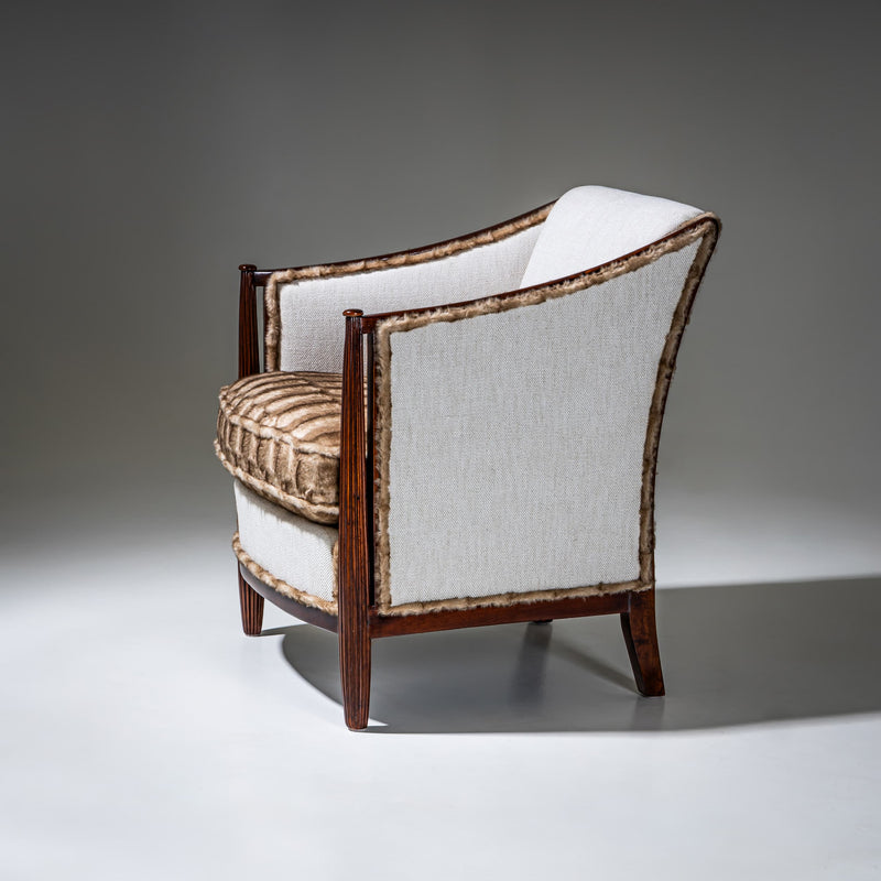 Pair of Art Deco Armchairs, France, circa 1920