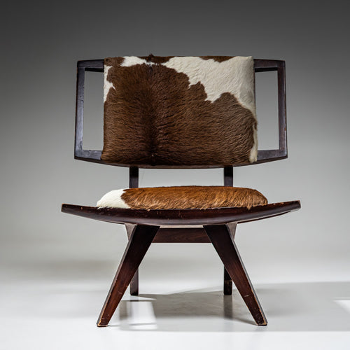 Paul László Lounge Chair with Ottoman, Glenn of California, USA, 1950s