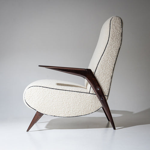 Pair of Lounge Chairs, Italy, Mid-20th Century