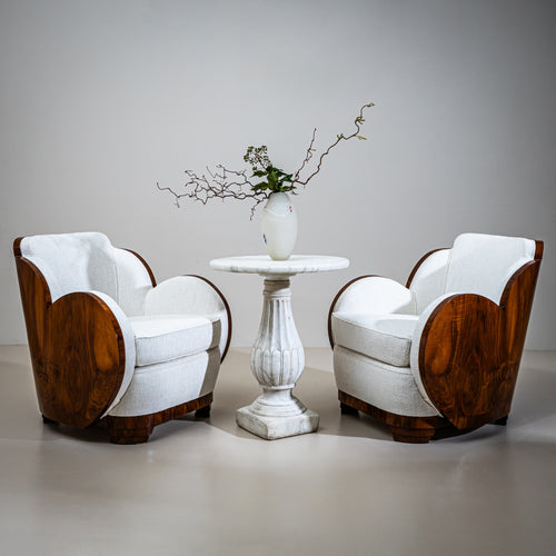 Pair of Cloud Lounge Chairs by Harry and Lou Epstein, United Kingdom, 1920s