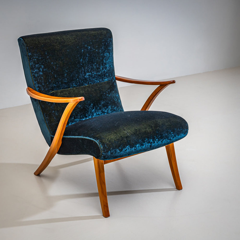 Single Lounge Chair, Czechia, Mid-20th Century
