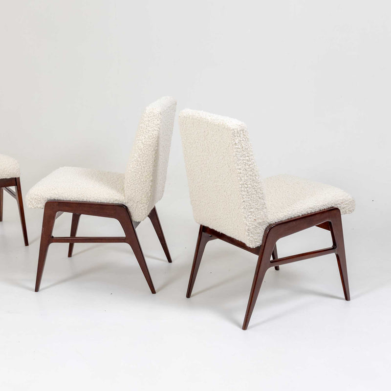 Four Dining Room Chairs, Italy 1950s