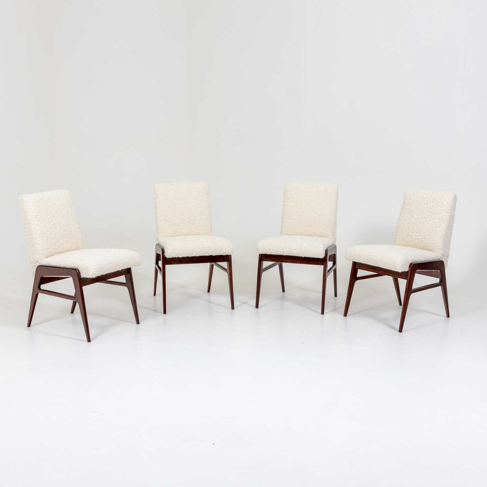 Four Dining Room Chairs, Italy 1950s