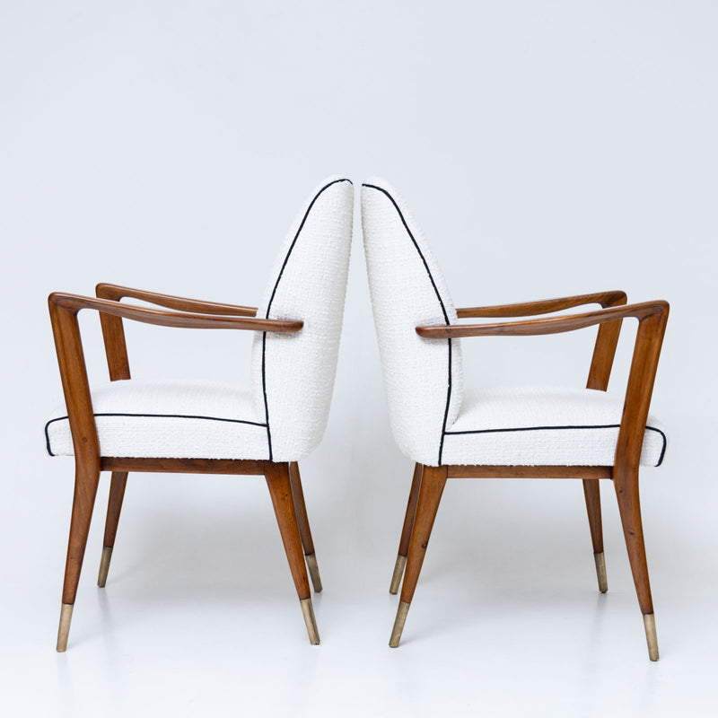 Set of six Dining Chairs, Scandinavia, Mid-20th Century