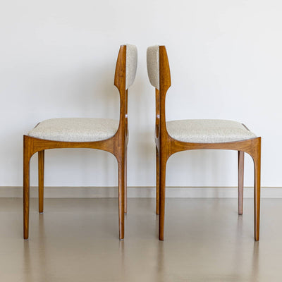 Set of four Elisabetta chairs by Giuseppe Gibelli for Sormani, Italy 1963