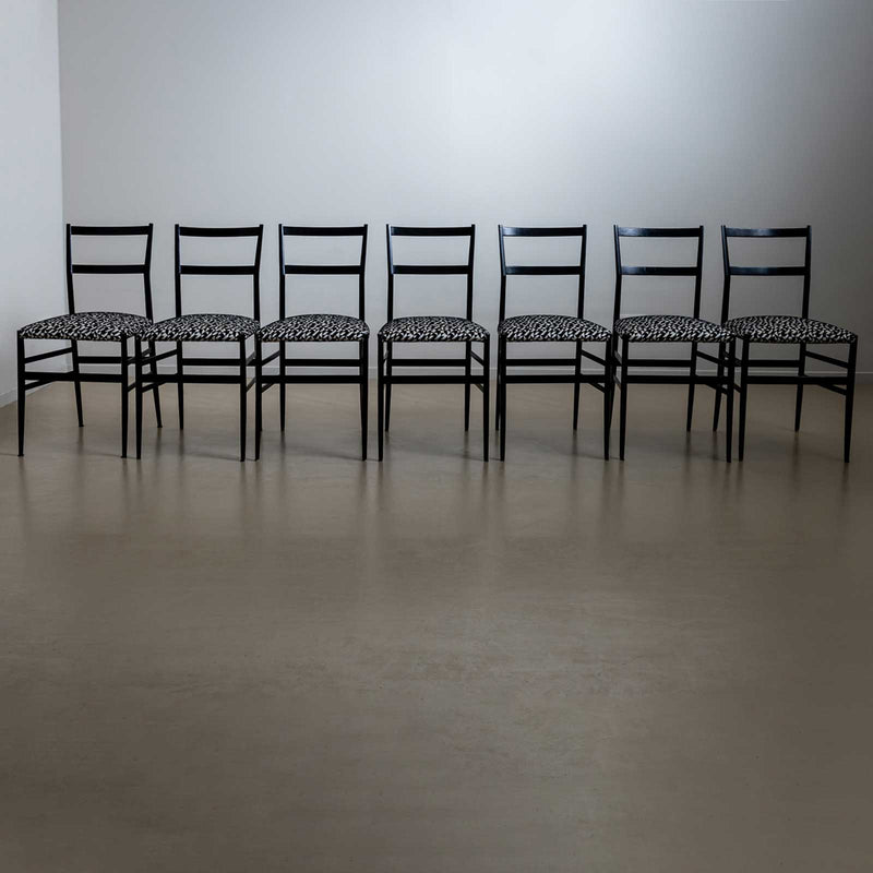 Superleggera Chairs by Giò Ponti, Italy, designed in 1957