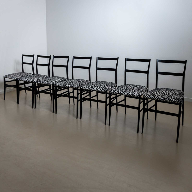 Superleggera Chairs by Giò Ponti, Italy, designed in 1957