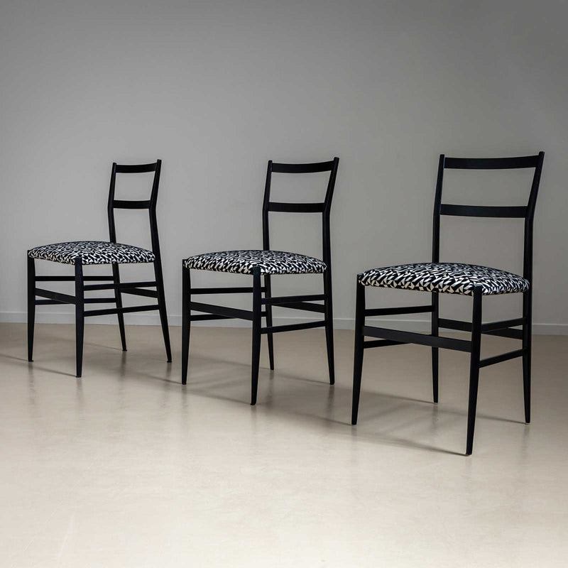 Superleggera Chairs by Giò Ponti, Italy, designed in 1957