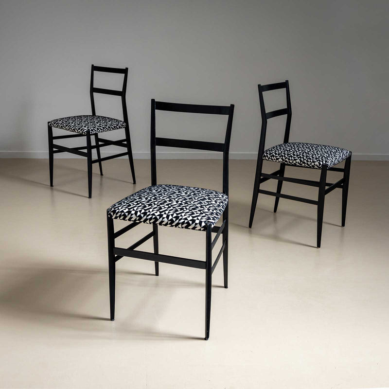 Superleggera Chairs by Giò Ponti, Italy, designed in 1957