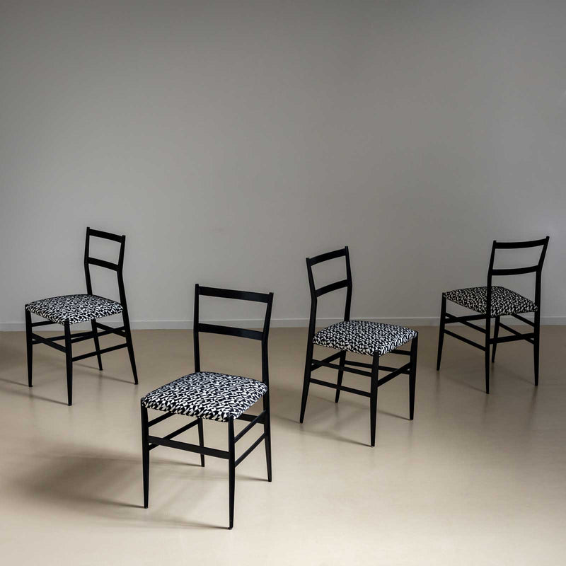 Superleggera Chairs by Giò Ponti, Italy, designed in 1957