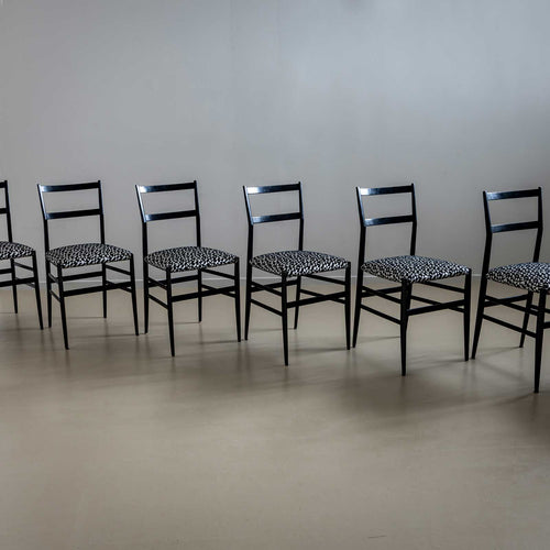 Superleggera Chairs by Gio Ponti, Italy, designed in 1957