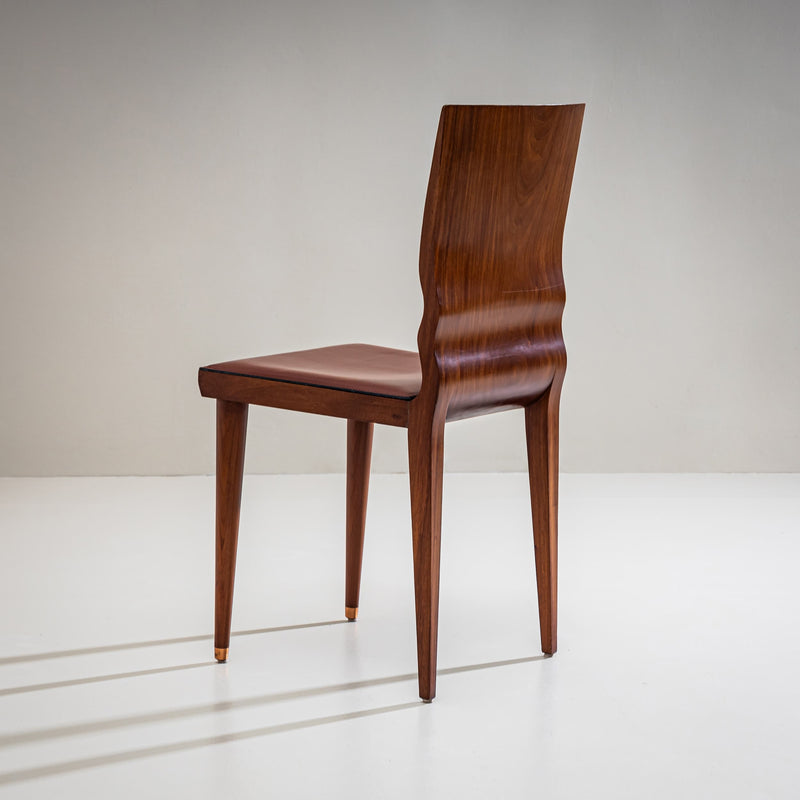 Set of seven Chairs, model ‘Diva’ by William Sawaya for Sawaya & Moroni, Milan, Italy, 1980s
