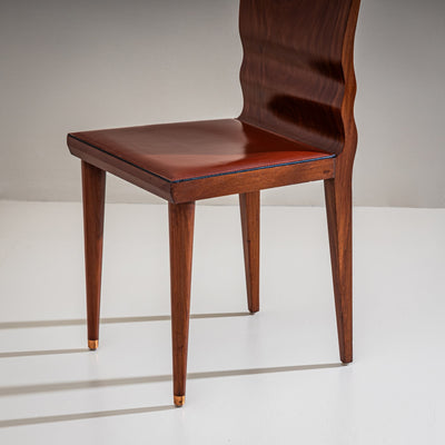 Set of seven Chairs, model ‘Diva’ by William Sawaya for Sawaya & Moroni, Milan, Italy, 1980s