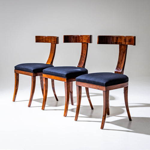 Set of Six Side Chairs, Italy, Mid-20th Century
