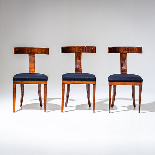 Set of Six Side Chairs, Italy, Mid-20th Century