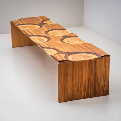 “Ripples” Bench by Toyo Ito (b. 1941) for Horm, Italy, designed in 2003