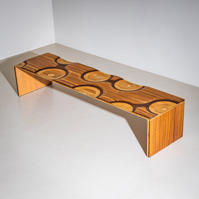 “Ripples” Bench by Toyo Ito (b. 1941) for Horm, Italy, designed in 2003