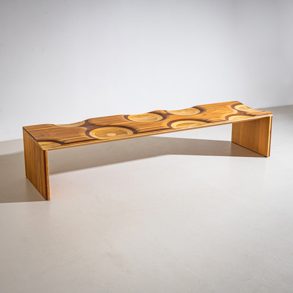 “Ripples” Bench by Toyo Ito (b. 1941) for Horm, Italy, designed in 2003