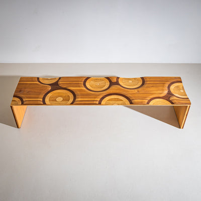 “Ripples” Bench by Toyo Ito (b. 1941) for Horm, Italy, designed in 2003