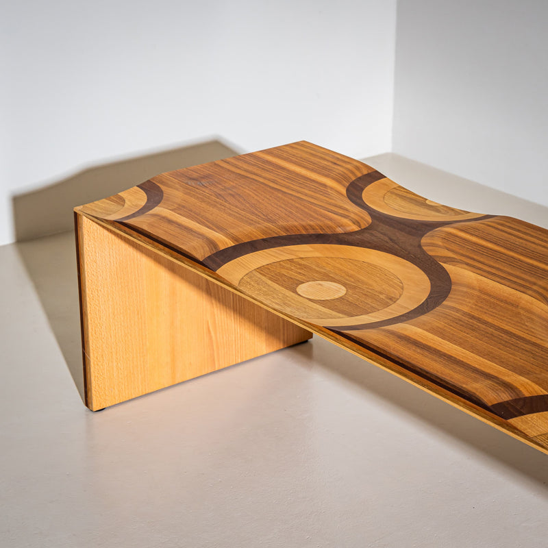 “Ripples” Bench by Toyo Ito (b. 1941) for Horm, Italy, designed in 2003