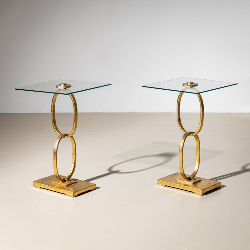 Pair of Accent Tables, Italy 20th Century