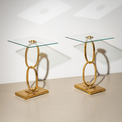 Pair of Accent Tables, Italy 20th Century