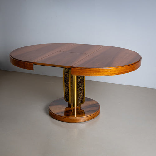 Extendable Table in the style of Luciano Frigerio, Italy, 1970s