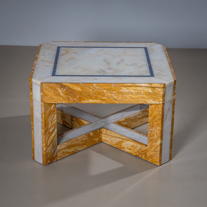 Pair of Marble Coffee Tables, Italy, Mid-20th Century