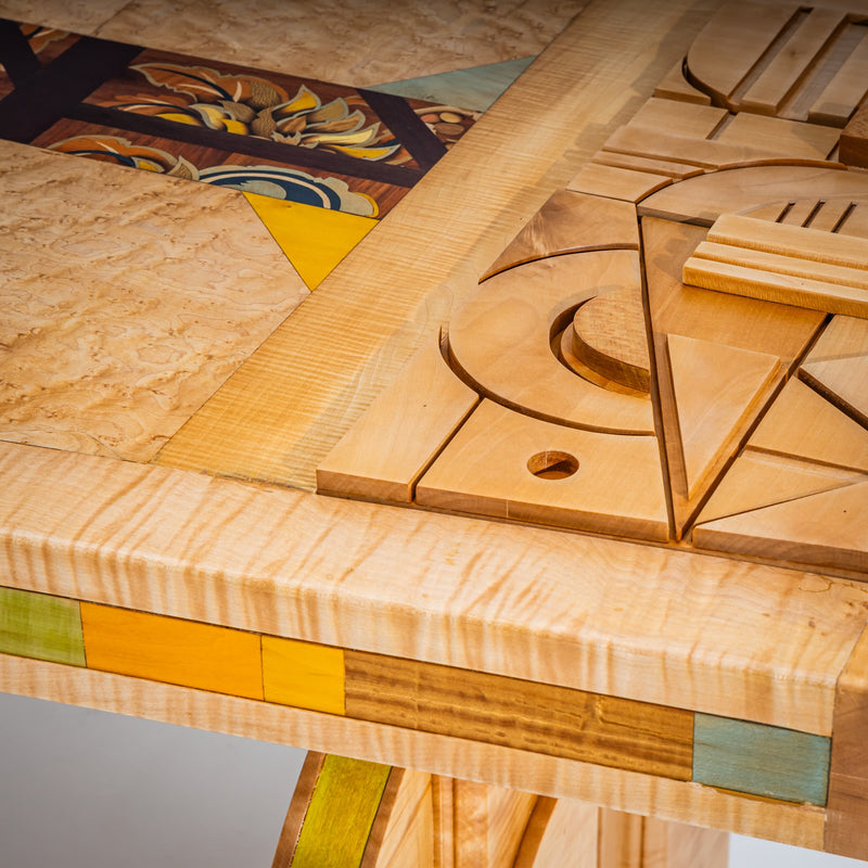 Desk by Alain François (1940–2015), France, 1990s