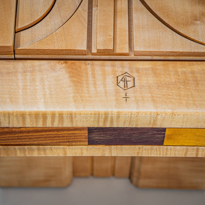 Desk by Alain François (1940–2015), France, 1990s