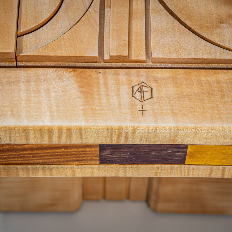 Desk by Alain François (1940–2015), France, 1990s