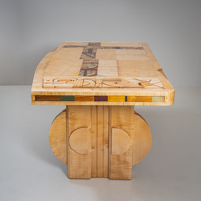 Desk by Alain François (1940–2015), France, 1990s