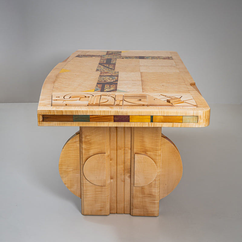 Desk by Alain François (1940–2015), France, 1990s