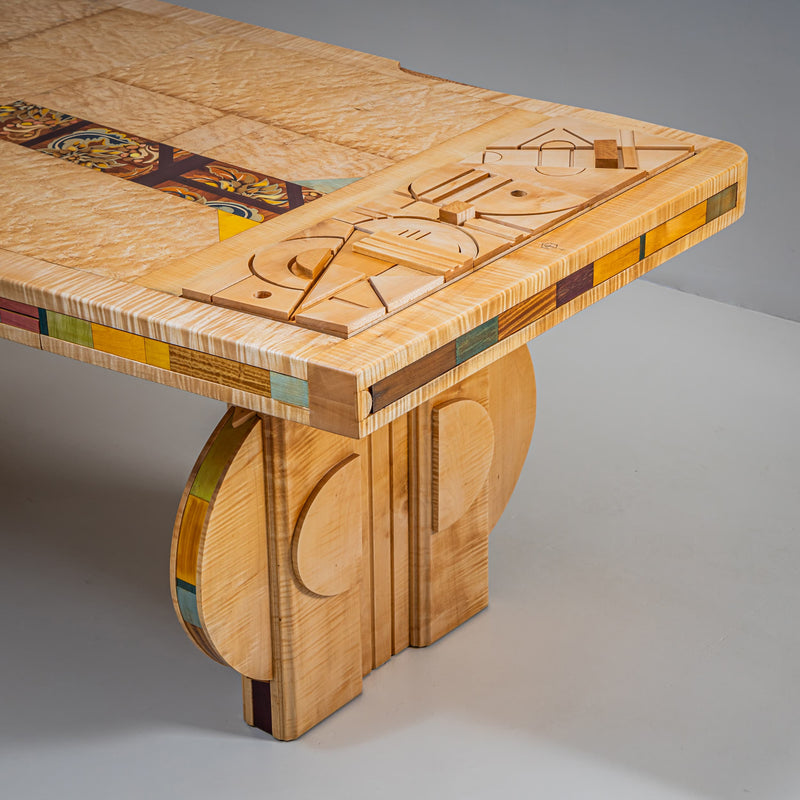 Desk by Alain François (1940–2015), France, 1990s