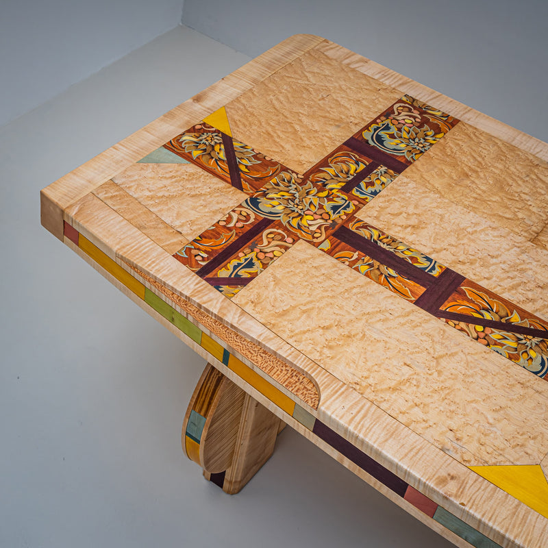 Desk by Alain François (1940–2015), France, 1990s