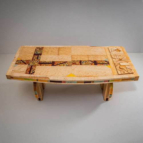 Desk by Alain François (1940–2015), France, 1990s