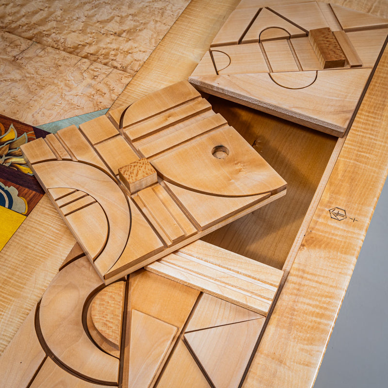 Desk by Alain François (1940–2015), France, 1990s