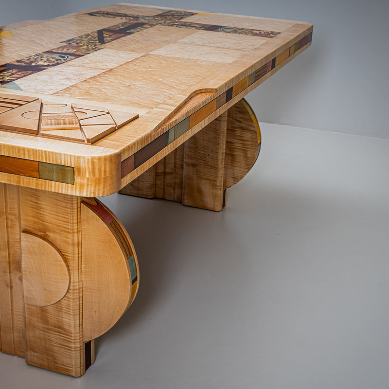 Desk by Alain François (1940–2015), France, 1990s