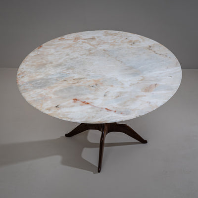 Sculptural Side Table by Melchiorre Bega, Italy, Mid-20th Century