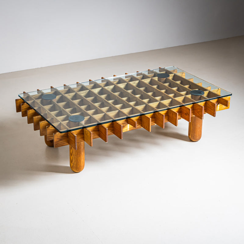Coffee Table Kyoto attributed to Gianfranco Frattini for Knoll, Italy, 1970s
