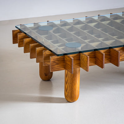 Coffee Table Kyoto attributed to Gianfranco Frattini for Knoll, Italy, 1970s