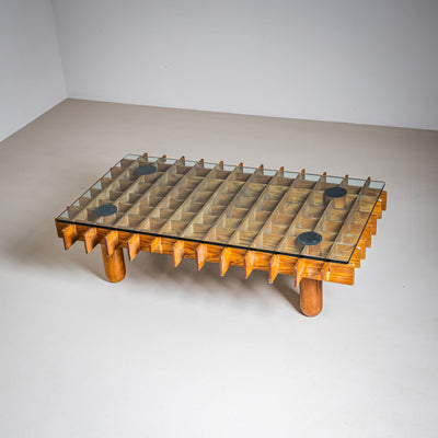 Coffee Table Kyoto attributed to Gianfranco Frattini for Knoll, Italy, 1970s