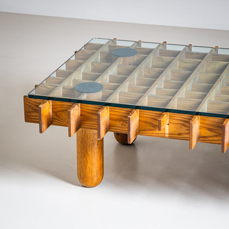 Coffee Table Kyoto attributed to Gianfranco Frattini for Knoll, Italy, 1970s
