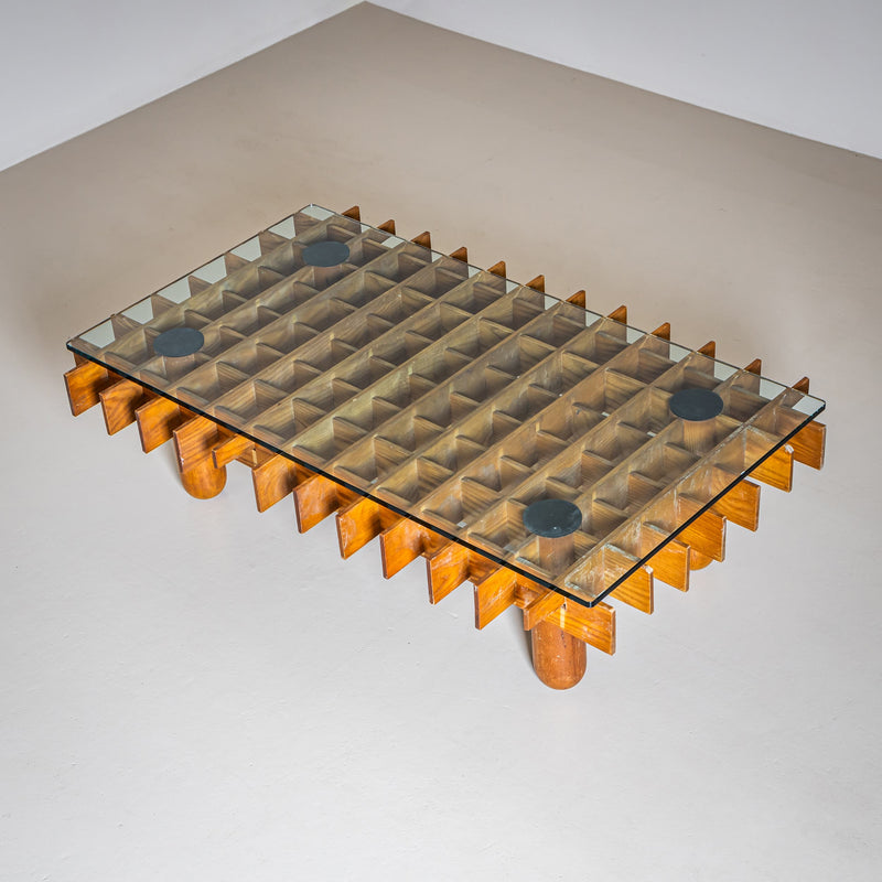 Coffee Table Kyoto attributed to Gianfranco Frattini for Knoll, Italy, 1970s