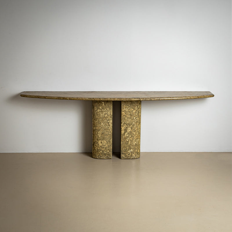 Stone Console „Licurgo“ by Giancarlo Sala for Sala & C., Italy, 1970s