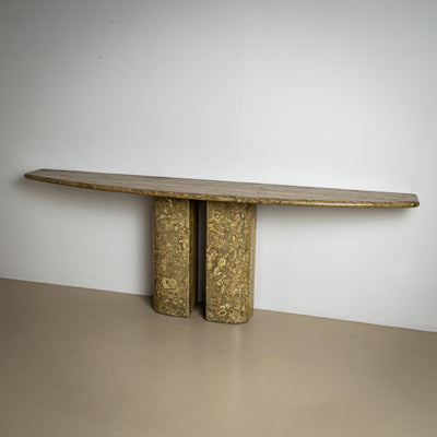 Stone Console „Licurgo“ by Giancarlo Sala for Sala & C., Italy, 1970s