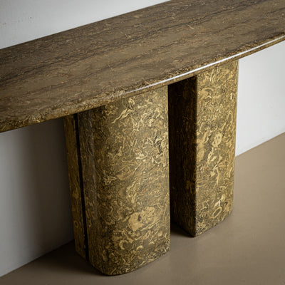 Stone Console „Licurgo“ by Giancarlo Sala for Sala & C., Italy, 1970s