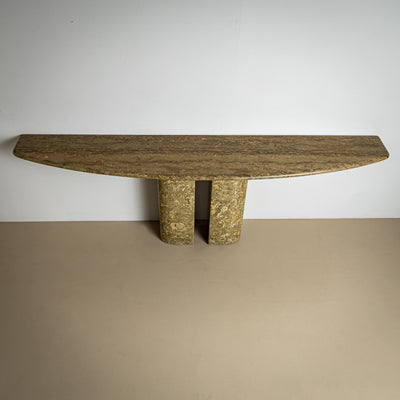 Stone Console „Licurgo“ by Giancarlo Sala for Sala & C., Italy, 1970s